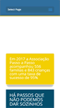 Mobile Screenshot of passoapasso.org